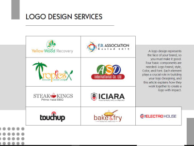 An outstanding logo Design services