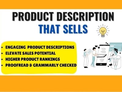 A copywriter for Amazon/Shopify product descriptions, and reviews.