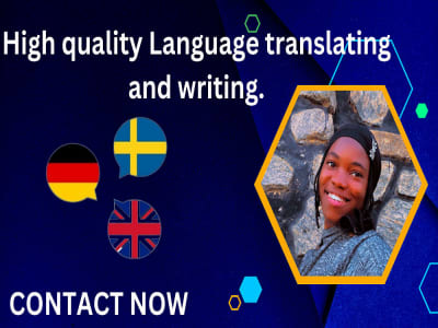 An accurate and good translation to English-Swedish-German