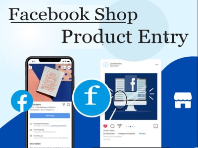 Facebook Shop Product/Facebook Shop Product Uploading Services