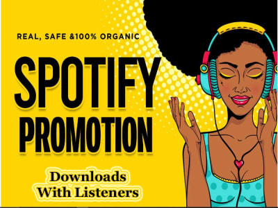 Organic YouTube music promotion, Spotify music promotion