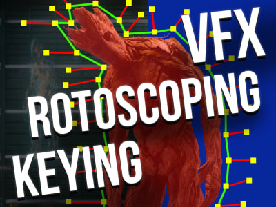VFX Rotoscoping Keying and inpainting | High-Quality Compositing