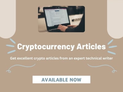 Promotional cryptocurrency articles for your brand