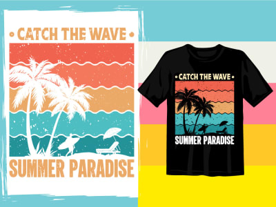 Trendy graphics and eye-catching T-shirts design