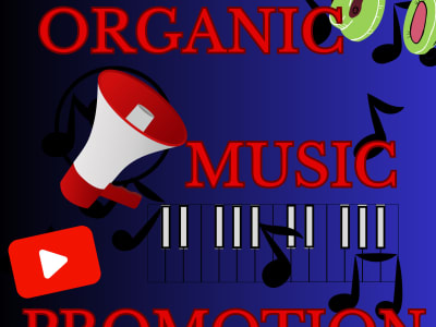 Organic youtube music promotion, Spotify viral music promotion