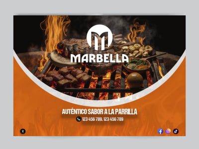 Eye-catching Restaurant Menu Design