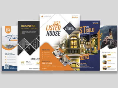 A modern Flyer design to help your business stand out and get noticed
