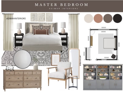 A cohesive interior design Mood Board | Upwork