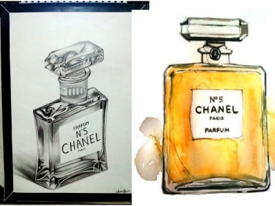 Andy Warhol - Chanel N5 Original Perfume Posters (Set of 4) for Sale