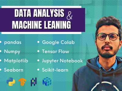 Data Science, Machine Learning and analysis projects in Python | Upwork