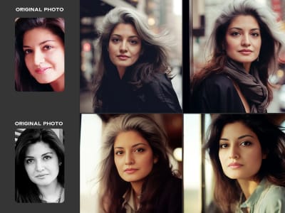 Hyper-realistic A.I generative portrait of a person of your choice