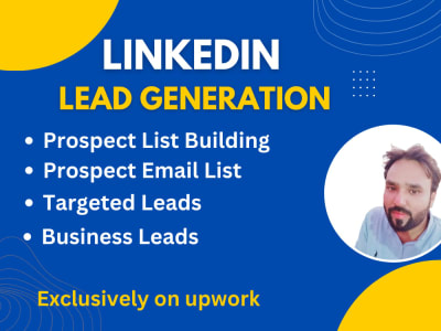 B2B lead generation, LinkedIn lead generation, Prospect Email List Building