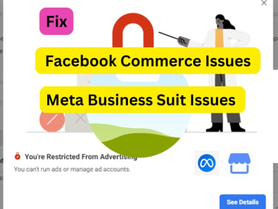 Fix Facebook commerce, Meta Business Suit or business manager issues