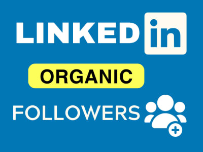 LinkedIn Company Page Followers Real & HQ USA Followers