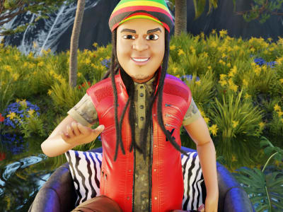 AAA 3d character models with optimised for games and film