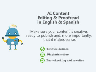 A professional to review your CHAT GPT-generated content in Spanish