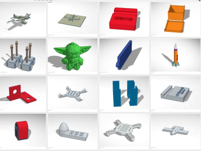 3D basic design for 3D printer | Upwork