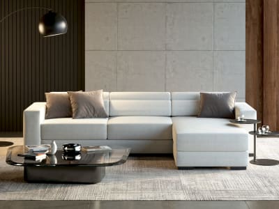 A furniture rendering in a room scene (3ds Max with VRay)