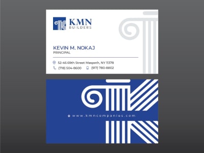 Professional business card letterhead and full stationery design.