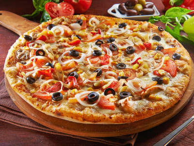Great recipes for pizza and burgers