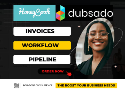 Complete setup of Honeybook, Dubsado account, Honeybook automation setup