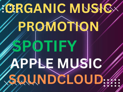 An organic spotify music promotion