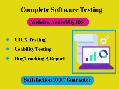 Expert Manual Tester for your Website/ Mobile with a detailed bug report
