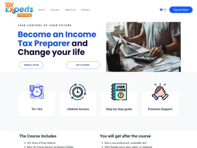 Responsive eLearning website with extra features | Upwork