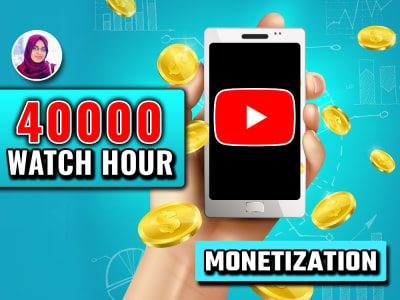 4000 organic watch hours for youtube monetization