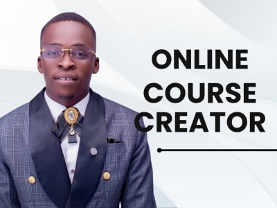 Engaging online course content, course curriculum creation on any topic