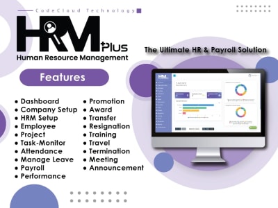 PHP Script of HRM, Payroll, and Attendance Software