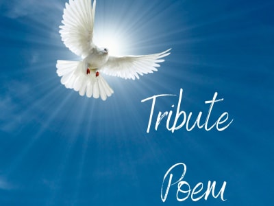 A funeral/obituary poem for someone deceased.