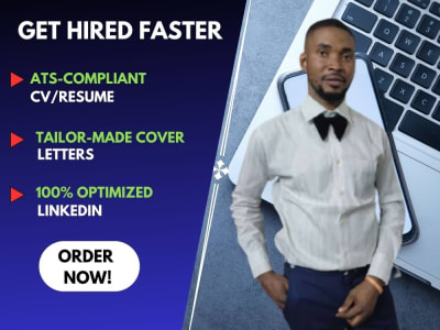 HR & ATS compliant CV/Resume, Cover Letter, and fully Optimized Linkedin