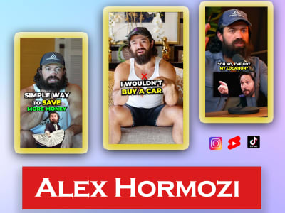 Crafting Captivating Short Video Captions, Inspired by Alex Hormozi's
