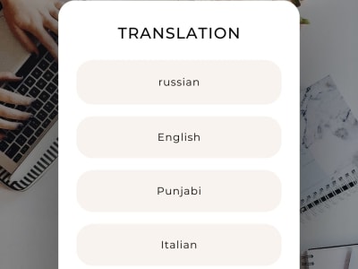 A Translation Service in ENGLISH,RUSSIAN,GERMAN,ITALIAN,PUNJABI LANGUAGE