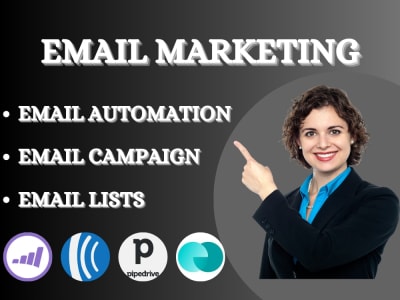 Email marketing campaign automation via Monday CRM Marketo Pipedrive AWeber