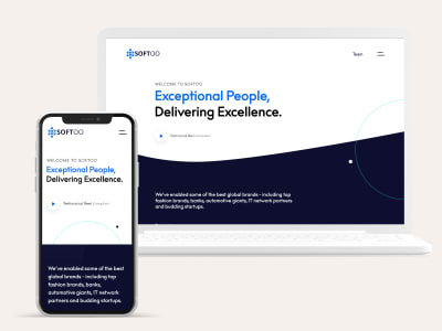 A responsive landing page for your business | Upwork