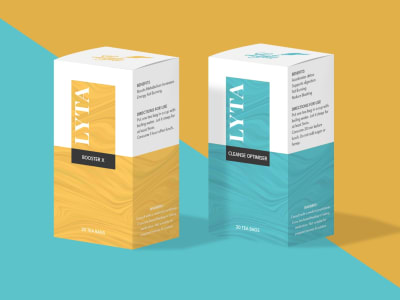 Product Packaging Mailer Box Design, Amazon packaging design with 3D Mockup