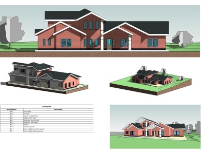 Your architectural drawings in Revit, Cad or PDF format.