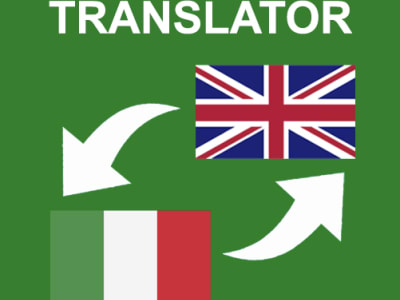 Translation from English to Italian