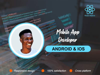 Fantastic Android and iOS mobile app with react native, mobile ...