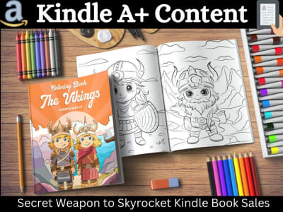 Boost Your Kindle Book Sales with Engaging A+ Content Design