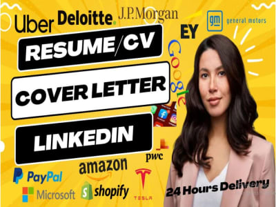ATS-Compliant Resume, Cover Letter, and LinkedIn Will land Your Dream Job
