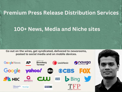 Premium press release distribution services