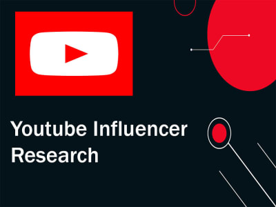 YouTube Influencer Research Services