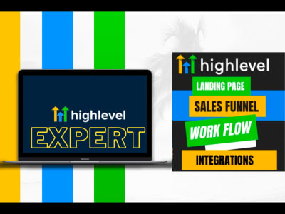 A solid Go High Level Funnels, Gohighlevel/GHL Landing Page, GHL Expert