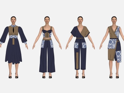 Draw fashion collection, illustration or sketch | Upwork