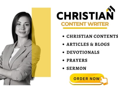 Faith-based Christian content writing rooted in scripture and clarity