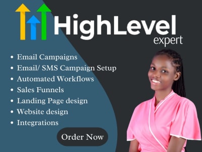 Gohighlevel landing page, sales funnel, website, automation, pipeline.