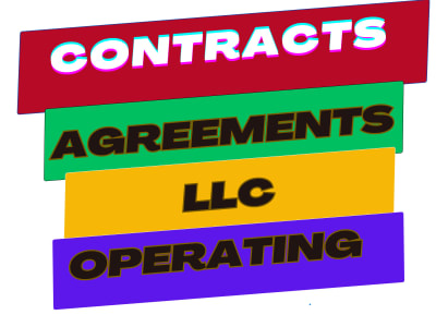 Write legal contracts, legal agreements, nda, llc operating